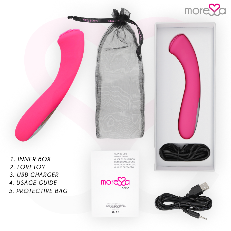 Moressa Celso Premium Silicone Rechargeable