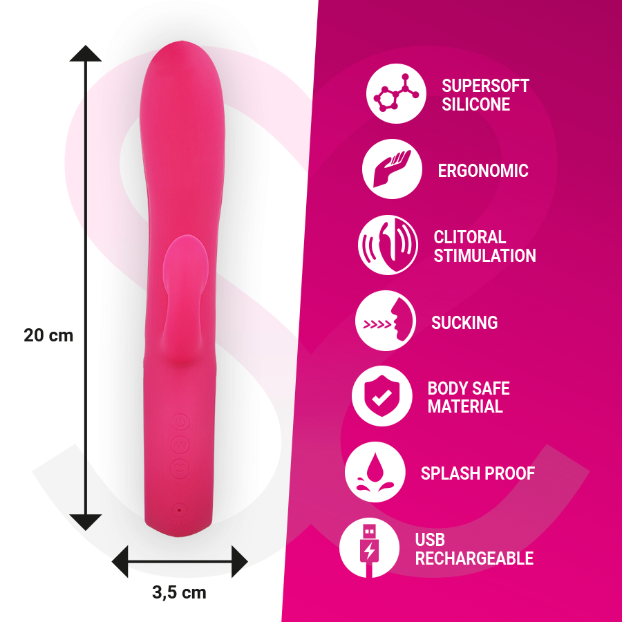 Moressa Dustin Premium Silicone Rechargeable
