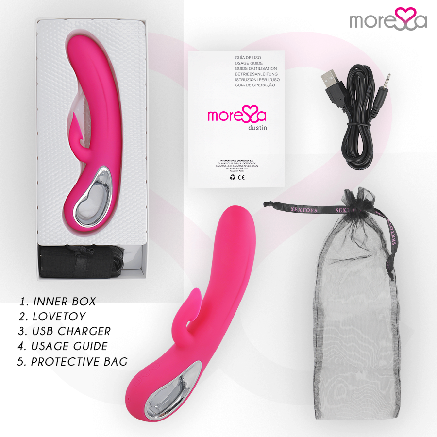 Moressa Dustin Premium Silicone Rechargeable
