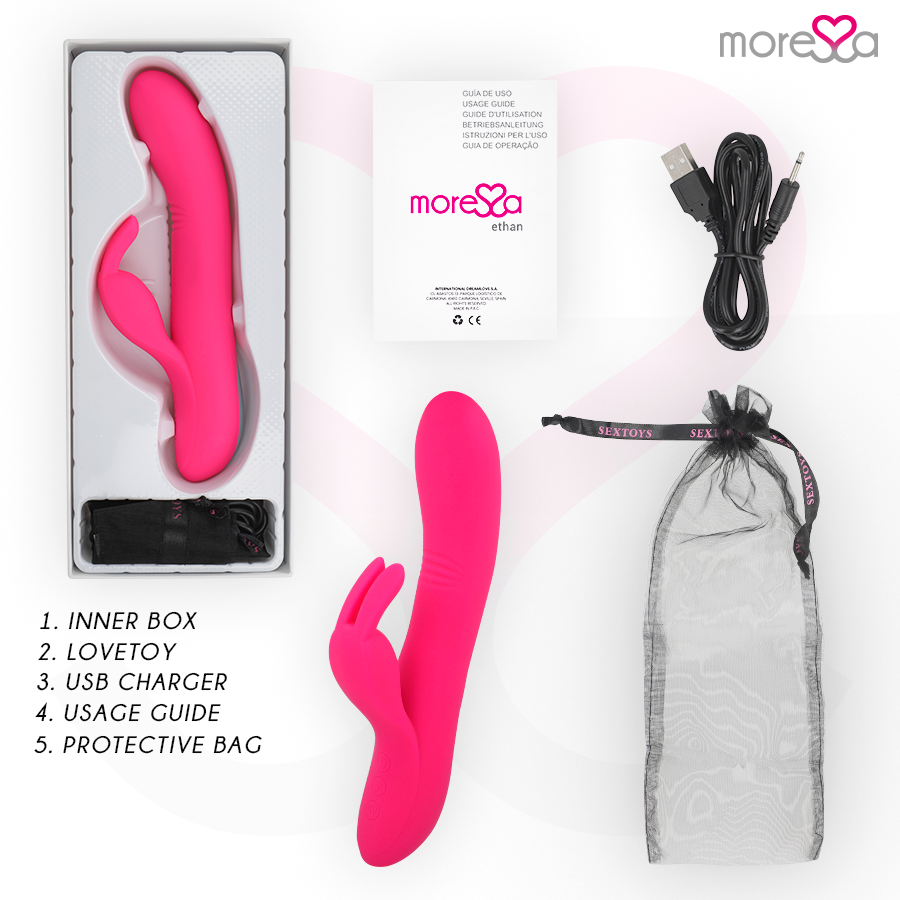 Moressa Ethan Premium Silicone Rechargeable