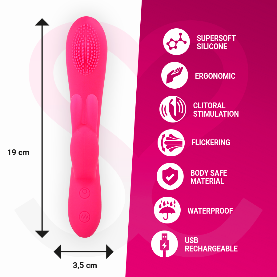 Moressa Gino Premium Silicone Rechargeable