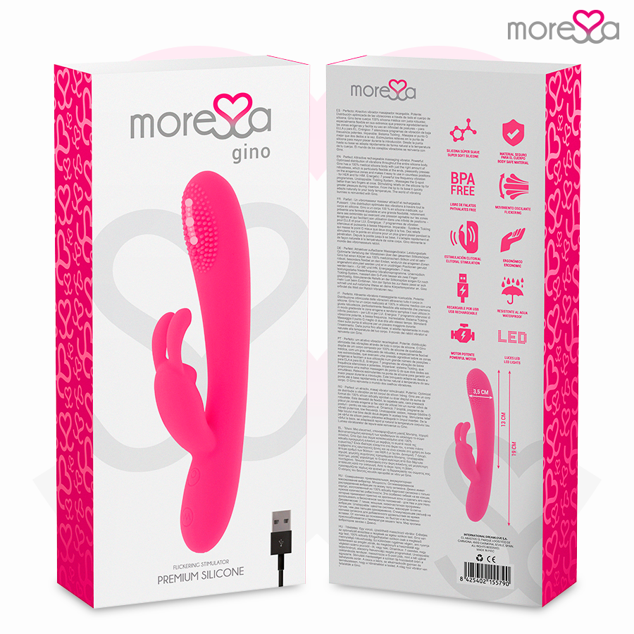 Moressa Gino Premium Silicone Rechargeable