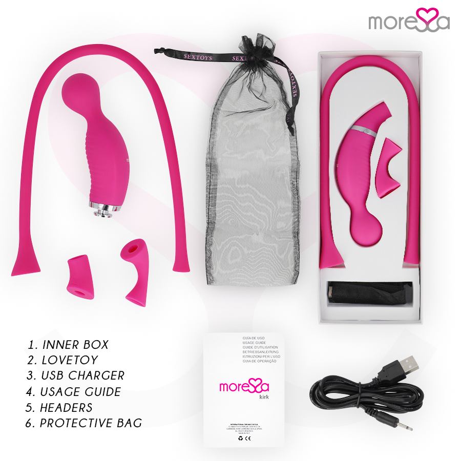 Moressa Kirk Premium Silicone Rechargeable