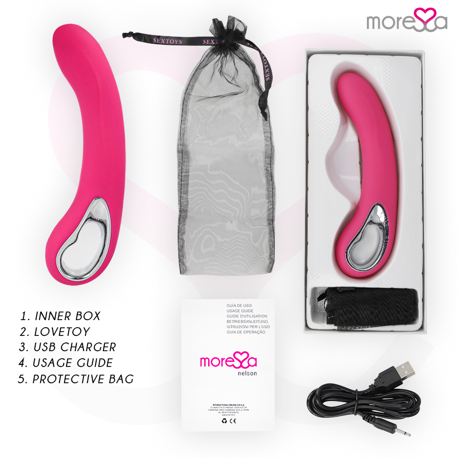 Moressa Nelson Premium Silicone Rechargeable