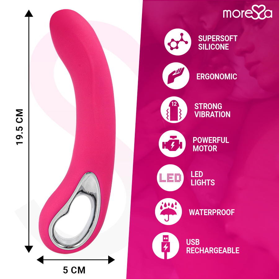 Moressa Nelson Premium Silicone Rechargeable