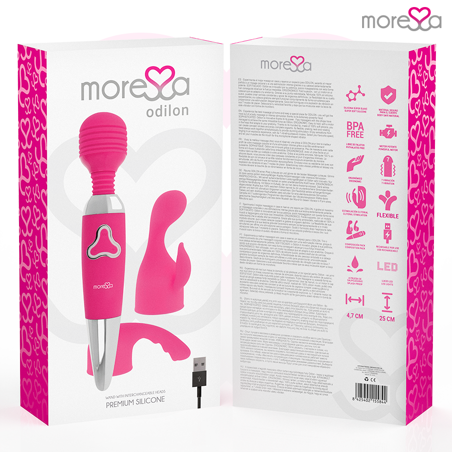 Moressa Odilon Premium Silicone Rechargeable