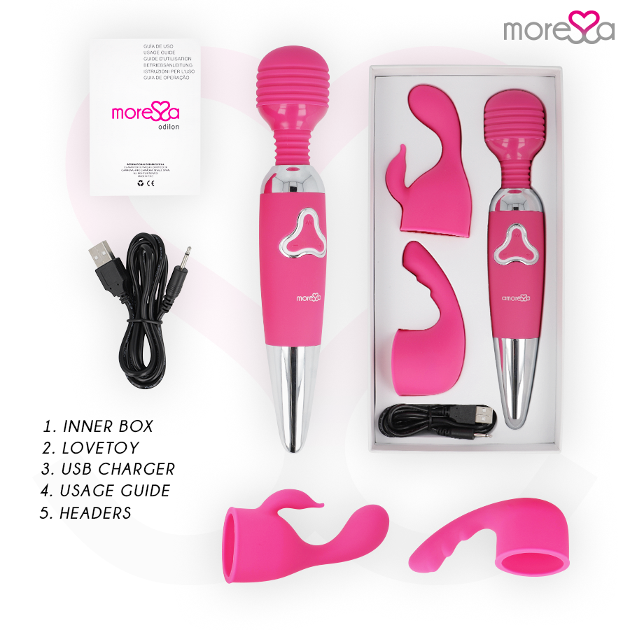 Moressa Odilon Premium Silicone Rechargeable