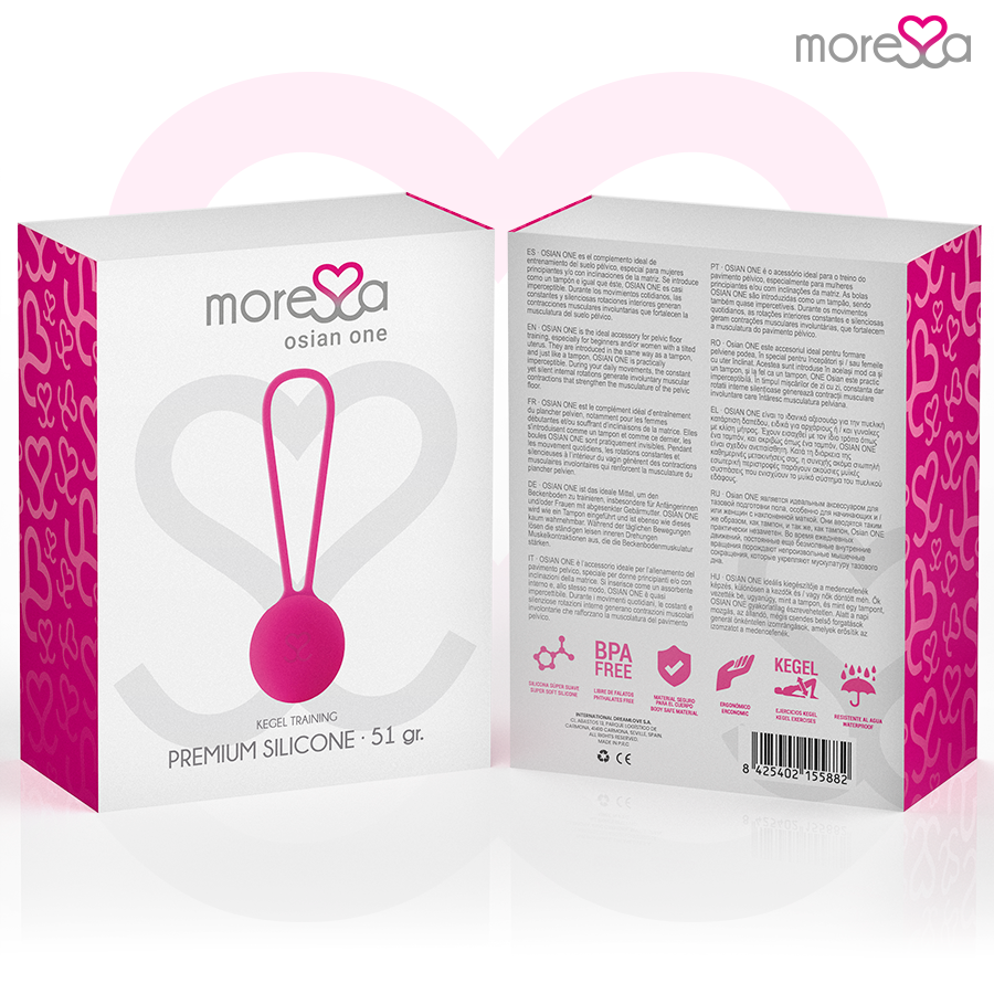 Moressa Osian One Premium Silicone Pink