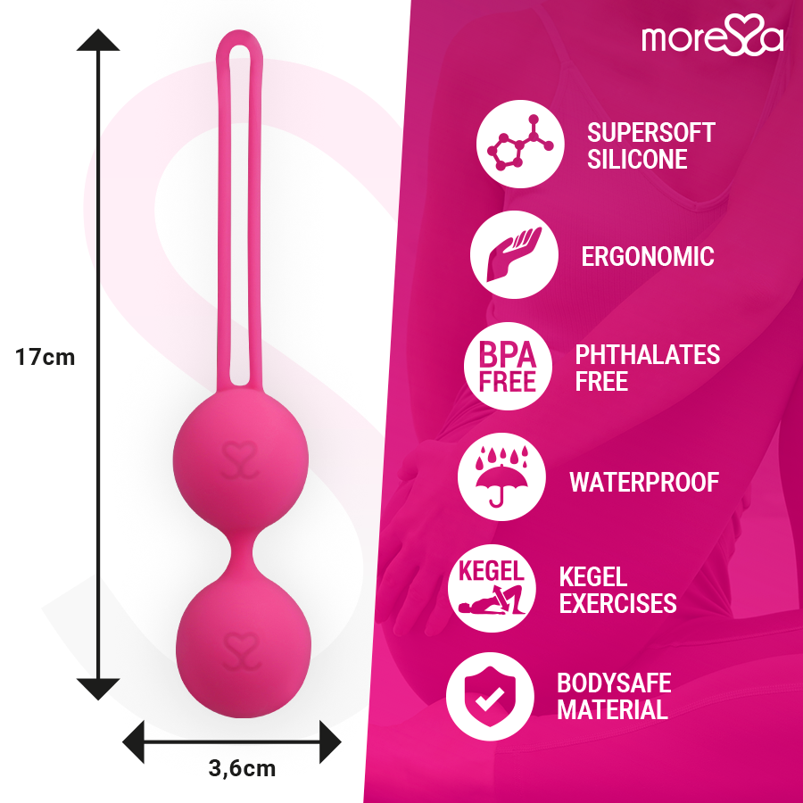 Moressa Osian Three Premium Silicone Pink