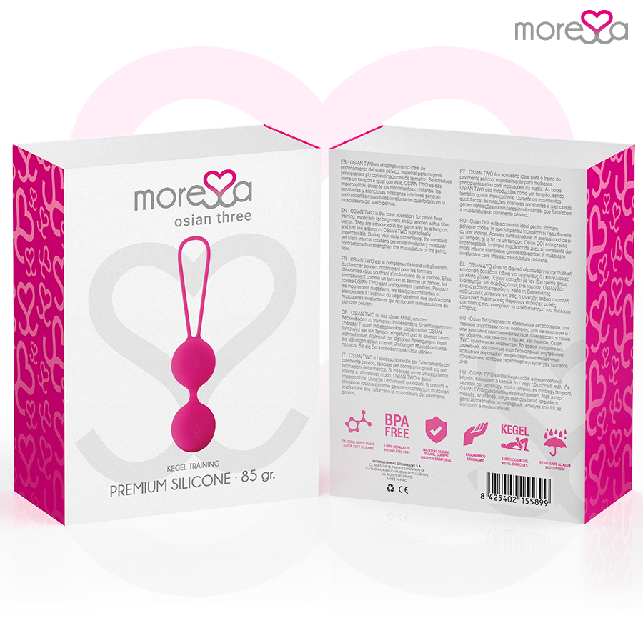 Moressa Osian Three Premium Silicone Pink