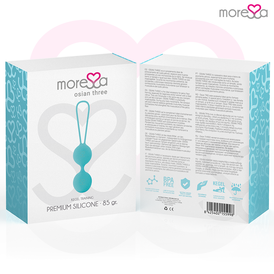 Moressa Osian Three Premium Turquoise Silicone