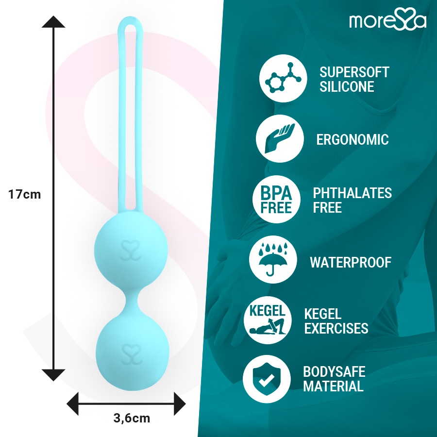 Moressa Osian Three Premium Turquoise Silicone