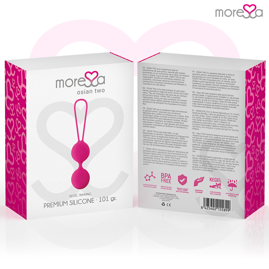 Moressa Osian Two Premium Silicone Pink