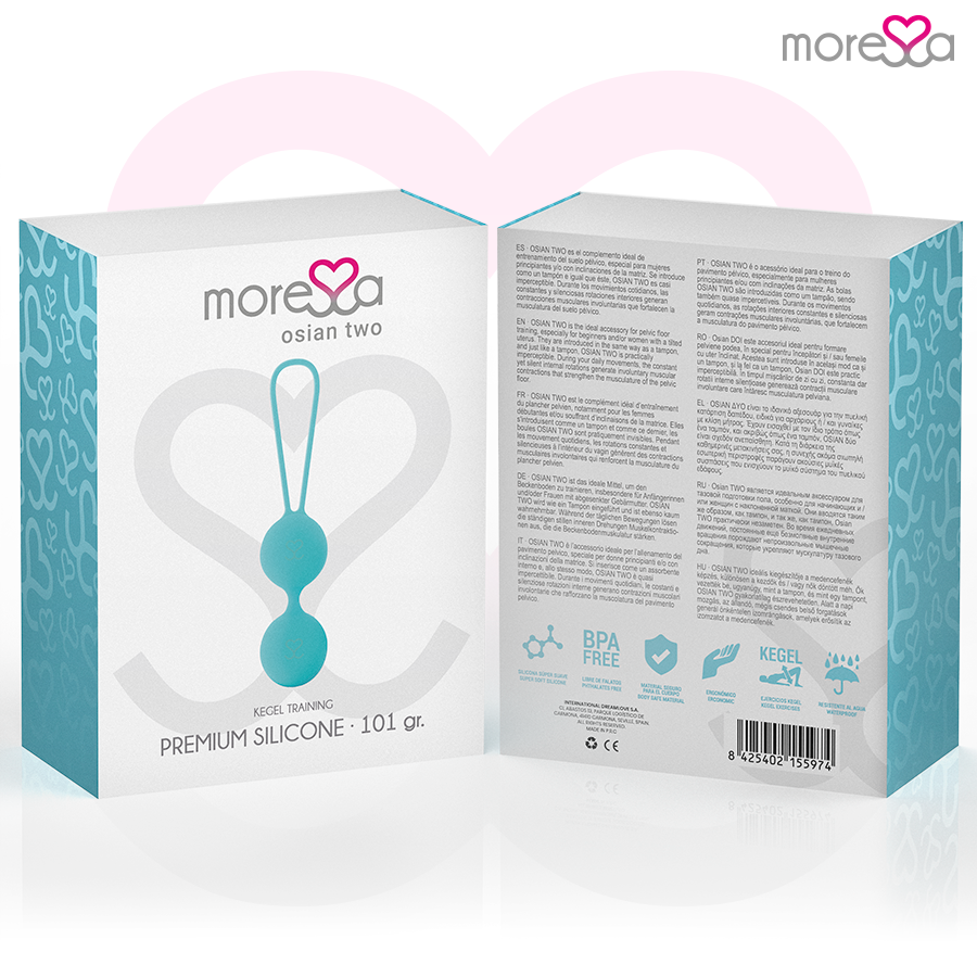 Moressa Osian Two Premium Turquoise Silicone
