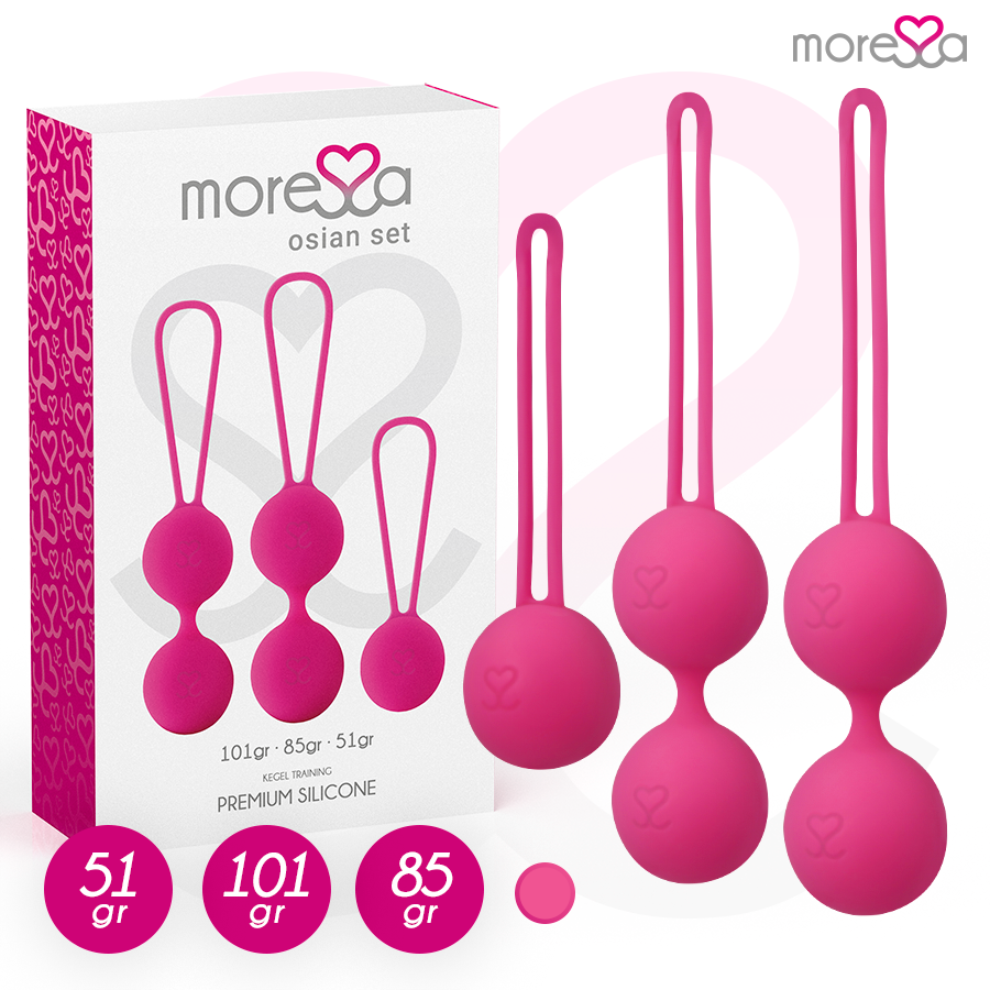 Moressa Osian Set Premium Silicone Pink (Osian One - 51 G | Osian Two - 101 G | Osian Three 85 G)