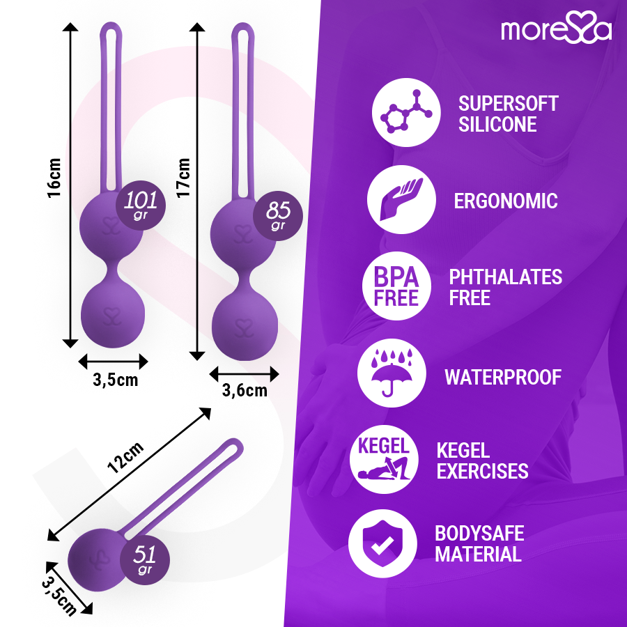 Moressa Osian Set Premium Lilac Silicone