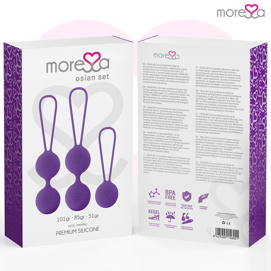 Moressa Osian Set Premium Lilac Silicone