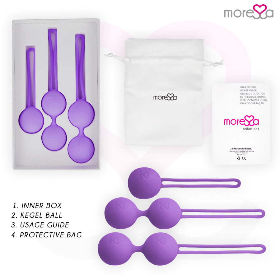 Moressa Osian Set Premium Lilac Silicone