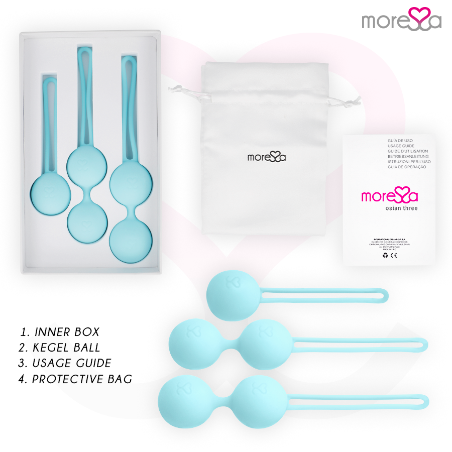 Moressa Osian Set Premium Turquoise Silicone