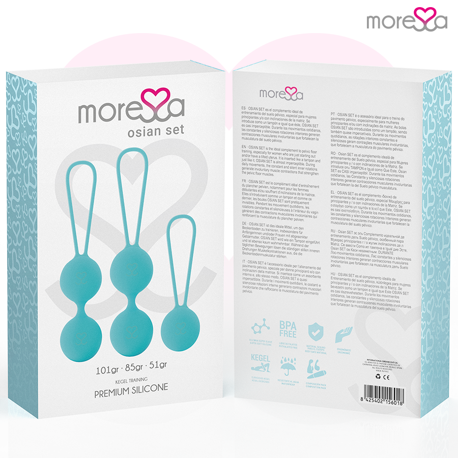 Moressa Osian Set Premium Turquoise Silicone