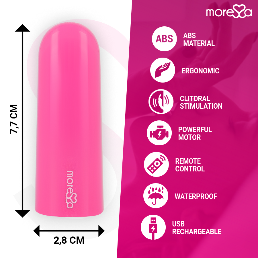 Moressa Nix Vibrator Remote Control Pink