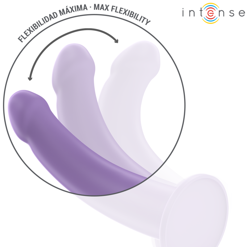 Intense Eddie Vibrator with Suction Cup & Remote Control Purple