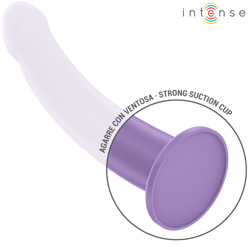 Intense Eddie Vibrator with Suction Cup & Remote Control Purple