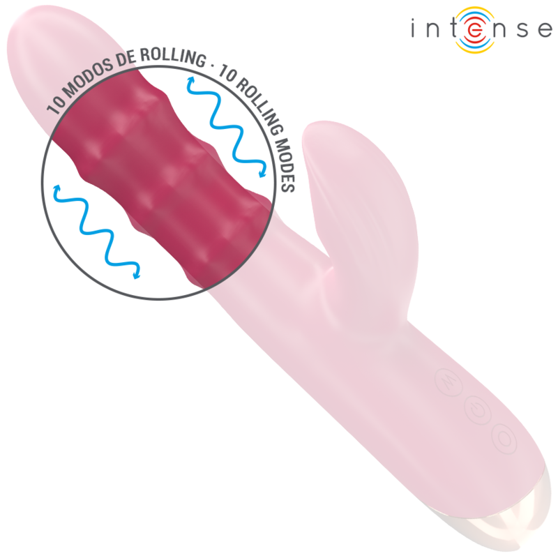 Intense Fun Intense - Chloe Multifunction Vibrator 3 In 1 Red