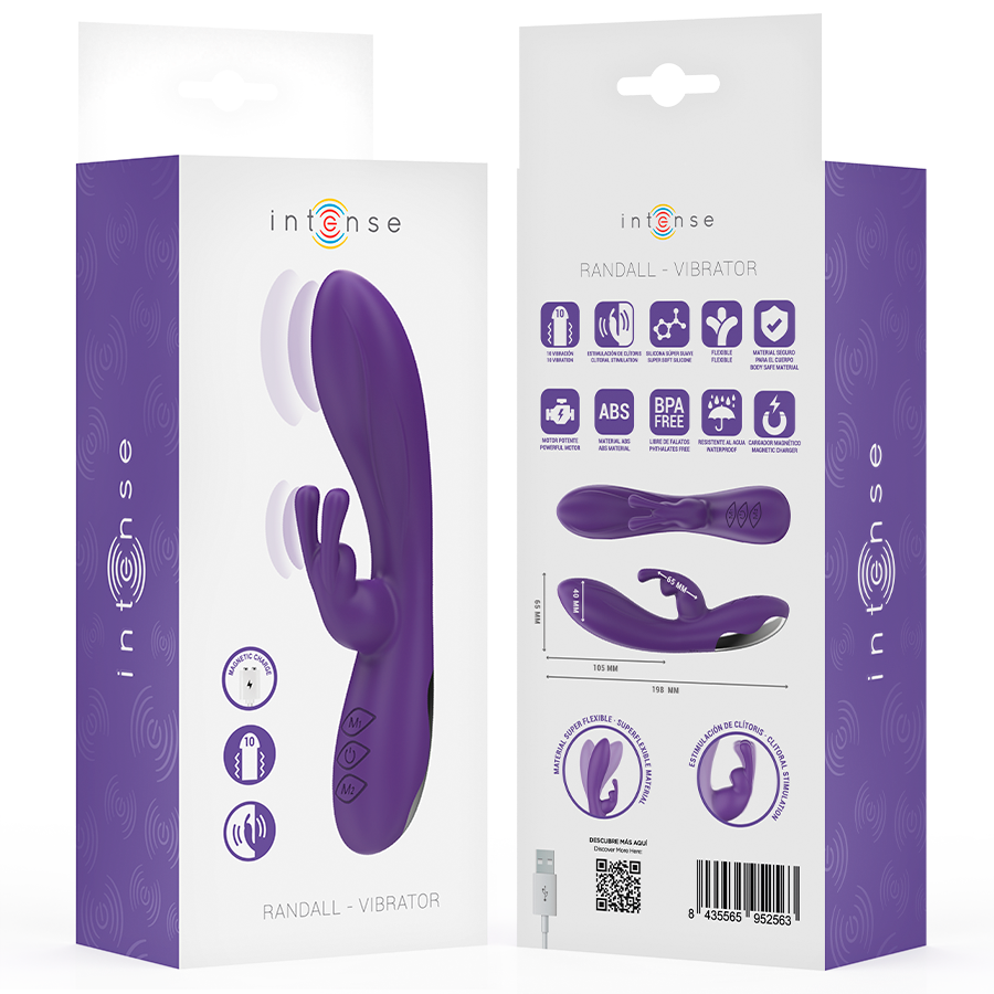 Intense Randal Rabbit Vibrator Purple