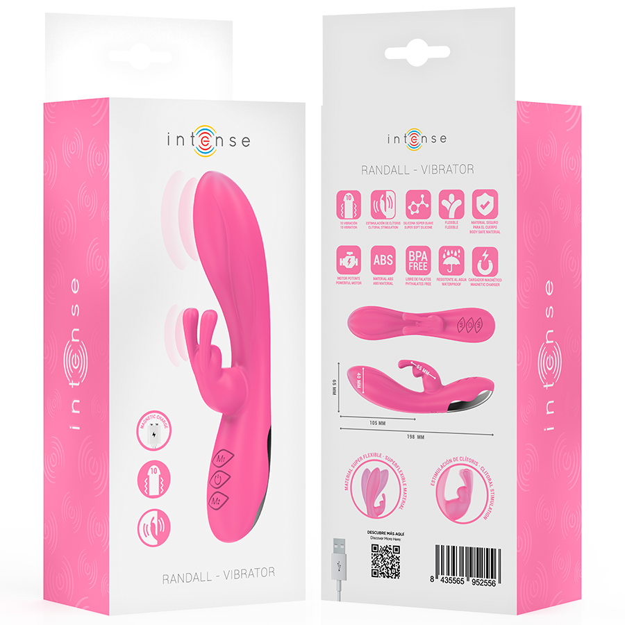 Intense Fun Intense - Randall Rabbit Vibrator 10 Vibrations Pink