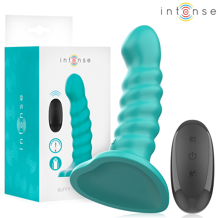 Intense Buffy Vibrator Spiral Remote Control