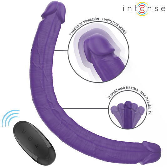 Intense Gunter Dildo Double Vibrator Remote Control