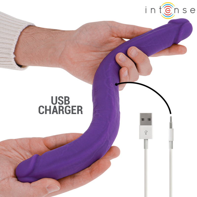 Intense Gunter Dildo Double Vibrator Remote Control