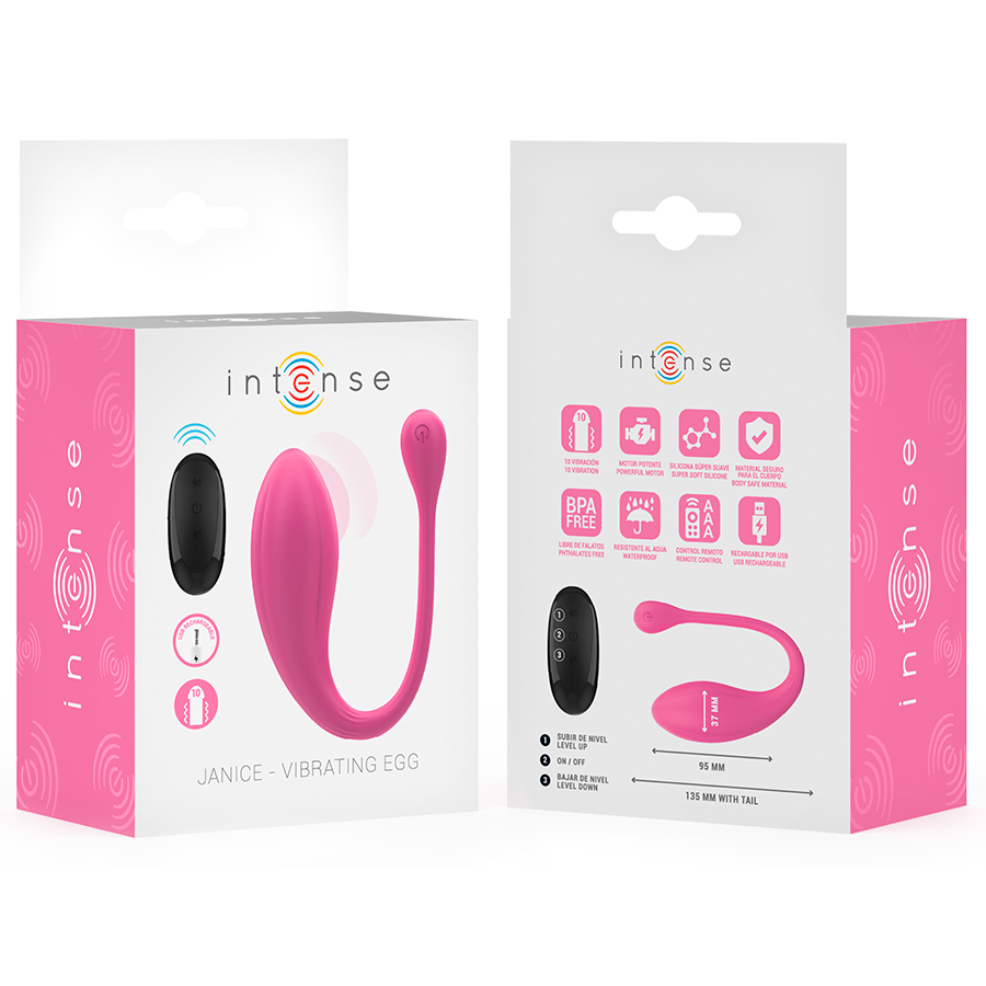 Intense Janice U Vibrator Double Stimulation 10 Pink
