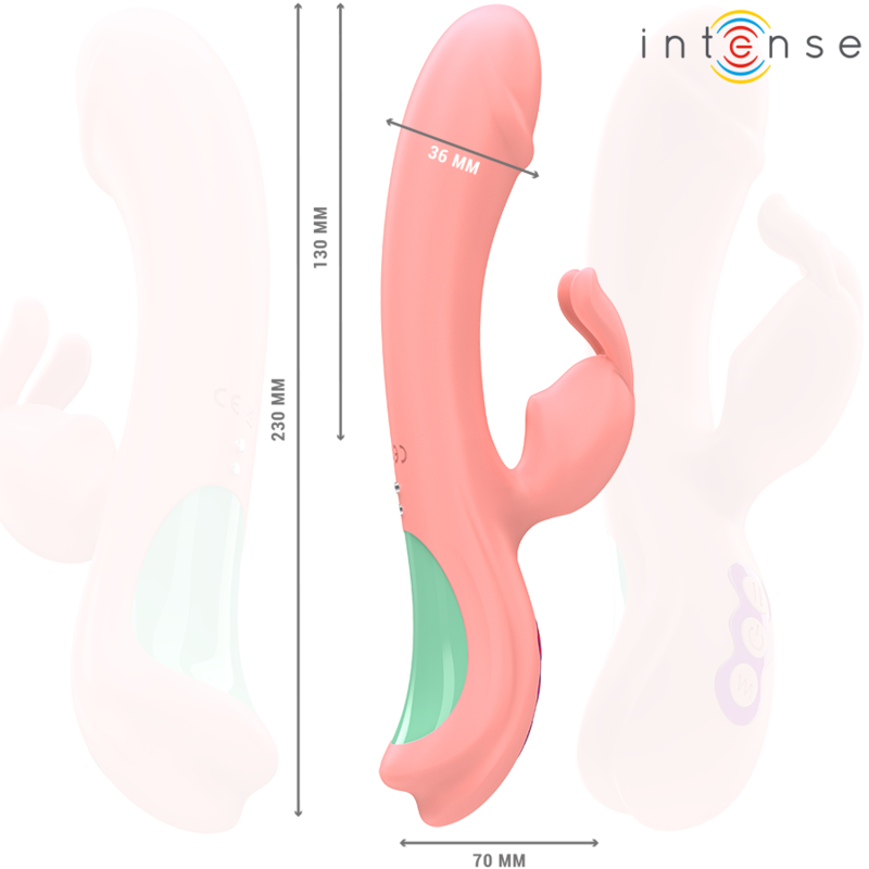 Intense Fun Intense - Rachel Rabbit Vibrator 5 Vibrations Pink