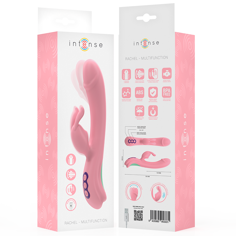 Intense Fun Intense - Rachel Rabbit Vibrator 5 Vibrations Pink
