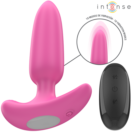 Intense Anal Plug 10 Vibrations Remote Control
