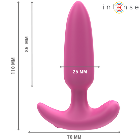 Intense Anal Plug 10 Vibrations Remote Control