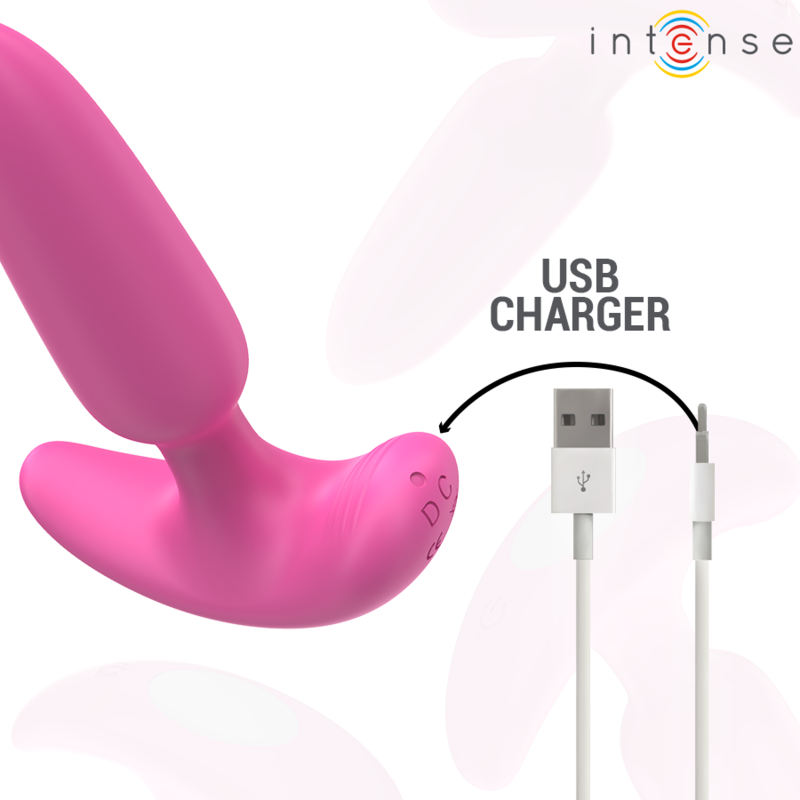 Intense Anal Plug 10 Vibrations Remote Control