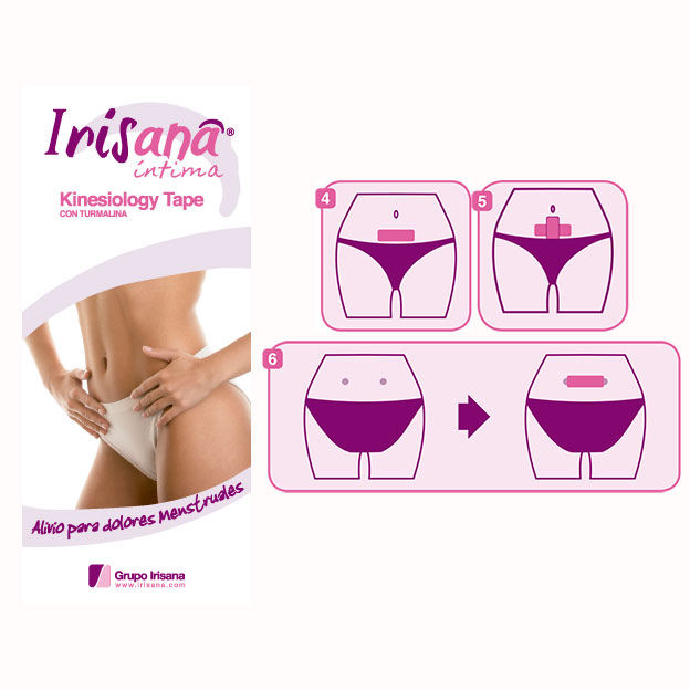 Iriscup Irisana - Self-Adhesive Tape For Menstrual Pains