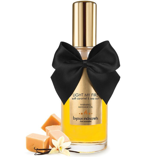 Bijoux Love Cosmetiques Bijoux - Massage Oil Heat Effect Caramel Aroma
