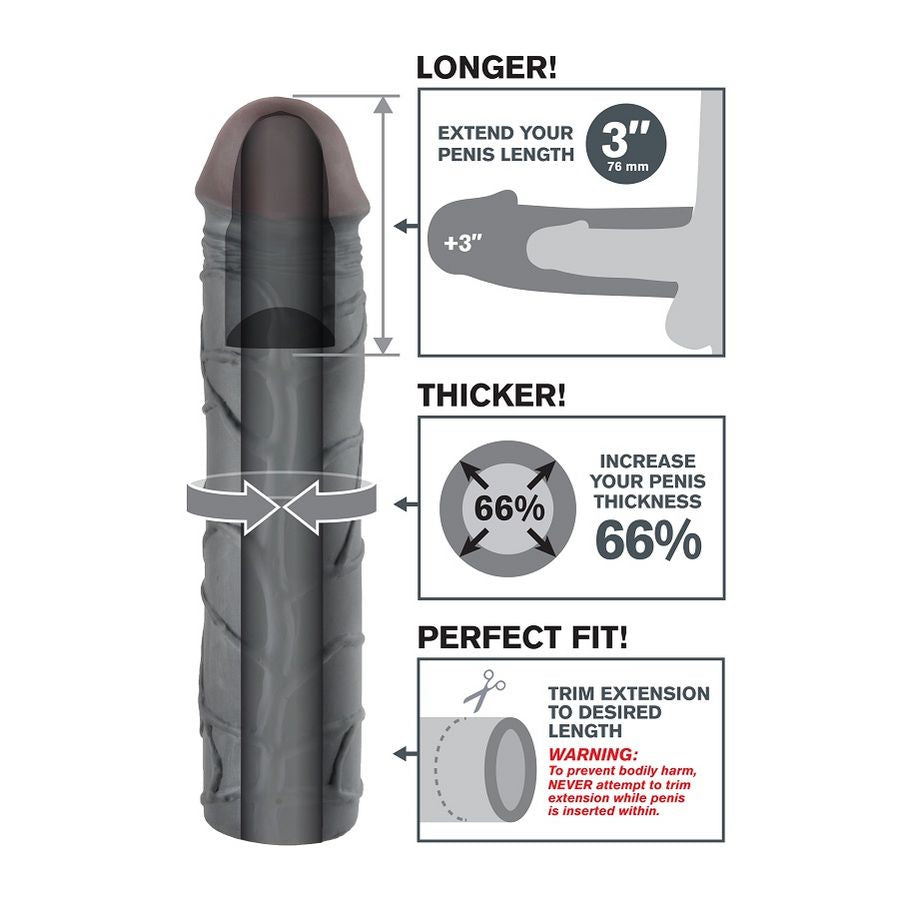 Fantasy X-Tensions Fantasy X- Tensions - Mega 3 Extension Black