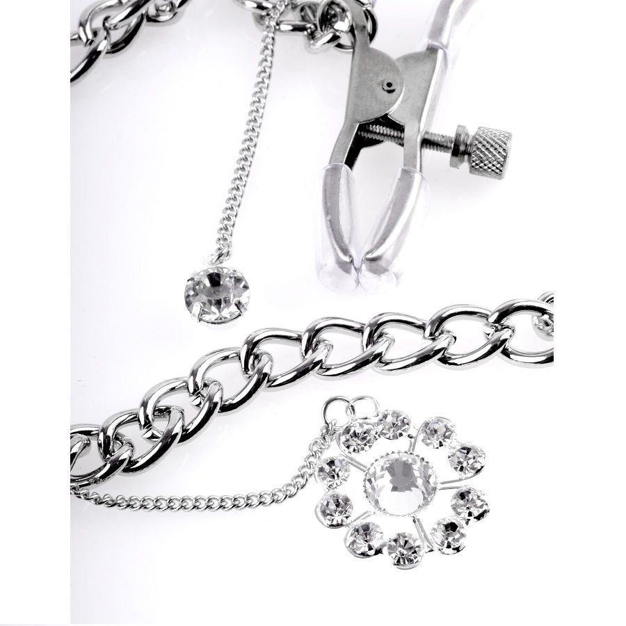 Fetish Fantasy Series Crystal Nipple Clamps,