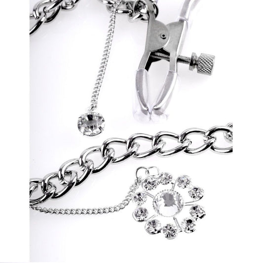 Fetish Fantasy Series Crystal Nipple Clamps,