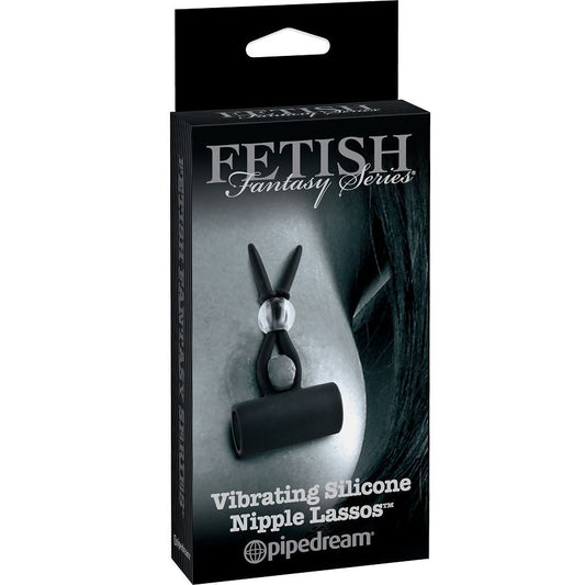 Pipedreams Fetish Fantasy Limited Edition - Vibrating Silicone Nipple Lassons