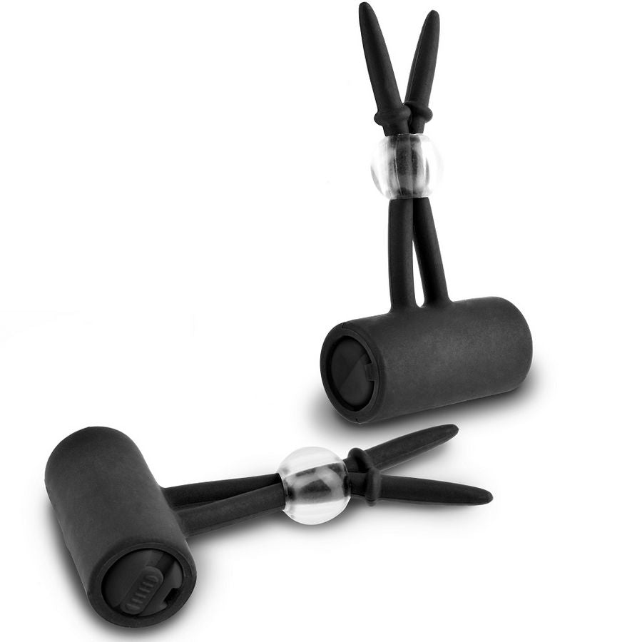 Pipedreams Fetish Fantasy Limited Edition - Vibrating Silicone Nipple Lassons