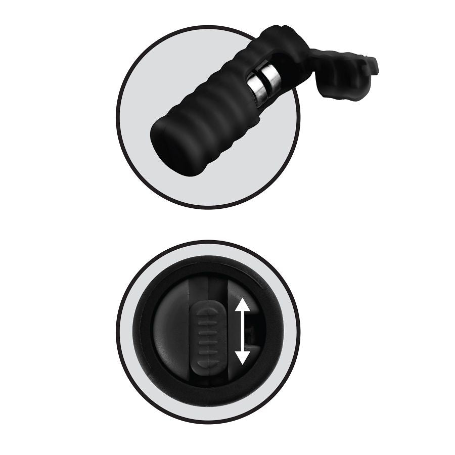 Pipedreams Fetish Fantasy Limited Edition - Vibrating Silicone Nipple Lassons