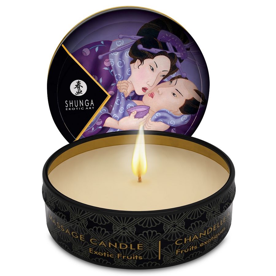Shunga Candles Shunga - Mini Caress By Candelight Exotic Fruits Massage Candle 30 Ml