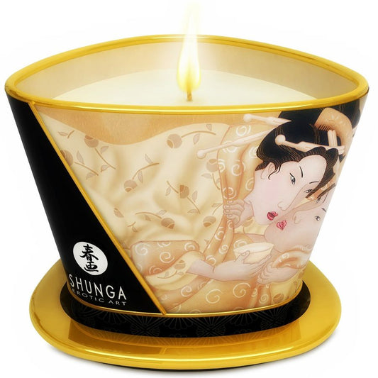 Shunga Candles Shunga - Mini Caress By Candelight Vanilla Massage Candle 170 Ml