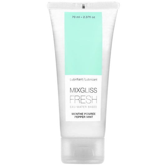 Mixgliss Water Based Lubricant Effect Cold Mint Flavor 70 Ml